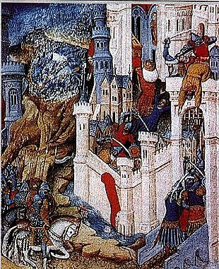 i Franchi sconfiggono i Visigoti