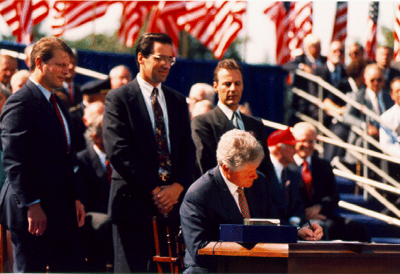 Passage of the North american trade agreement