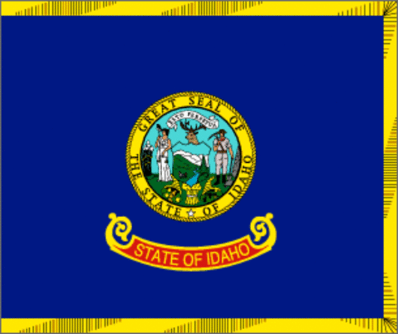 Idaho becomes a state