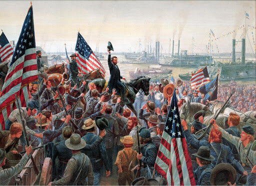 Confederates surrender at Vicksburg