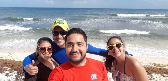 mi primer viaje en familia