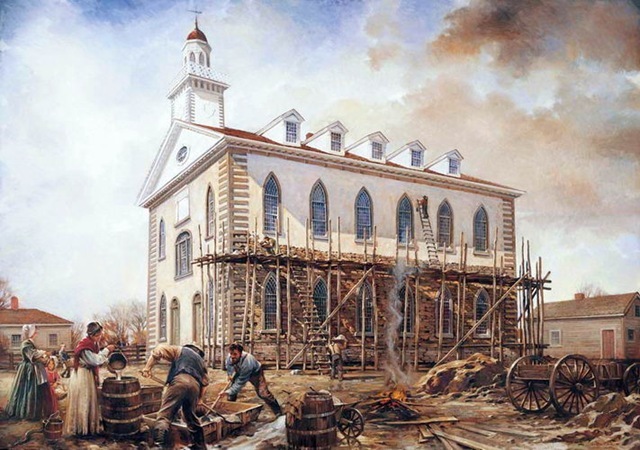 First Mormon Temple Completed in Kirtland, Ohio