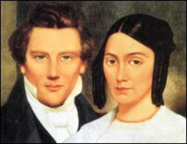 Joseph Smith marries Emma