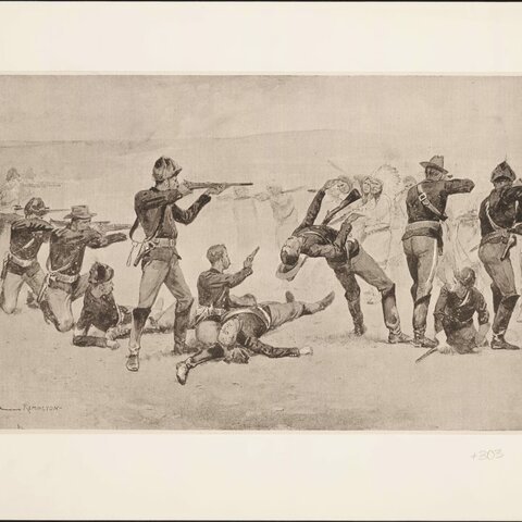 Wounded Knee - Federal forces massacre 200 Sioux Indians