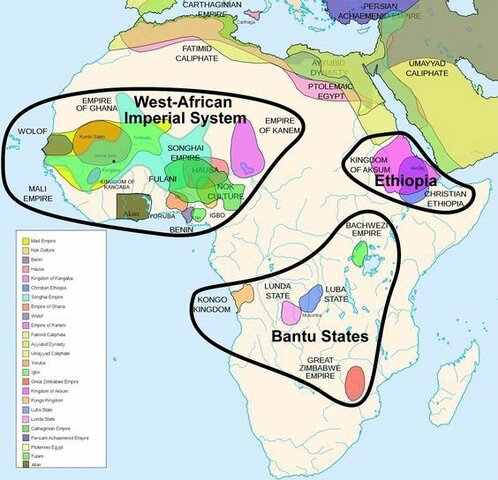 Tarifak eta Afrikako iparraldeko inperioak.