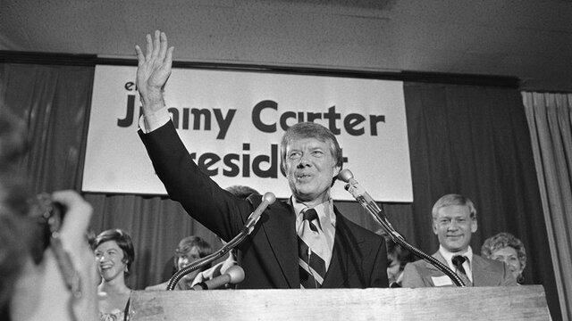 jimmy carter elected president
