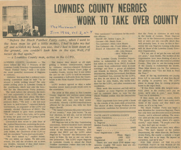 SNCC formed - African Americans