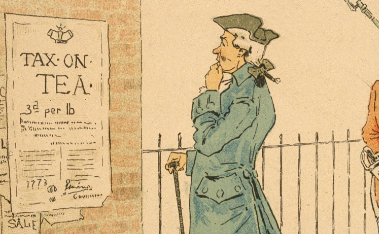 Britain places outrageous taxes on imported goods.