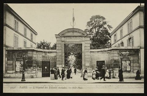 Hospital para niños enfermos