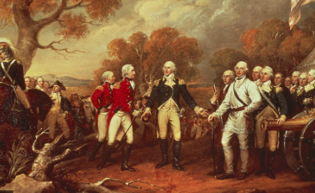 George Washington leads colonists to victory in the Battle of Saratoga, a turning point in the war.