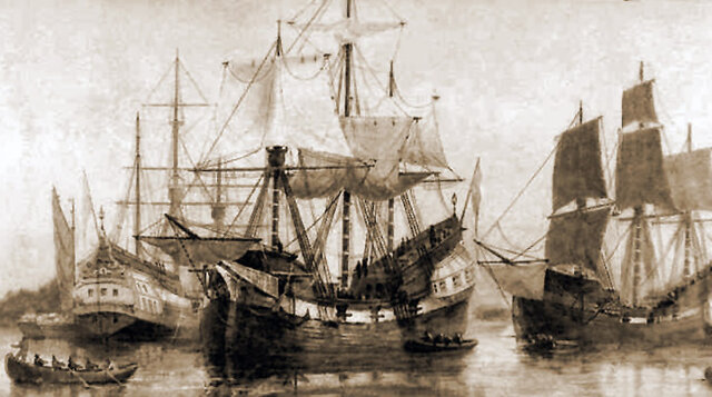 Puritains founded the Massachusetts Bay Colony.