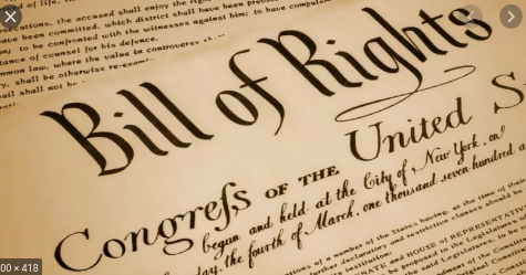 The Bill of Rights is written guaranteeing individual rights and liberty.