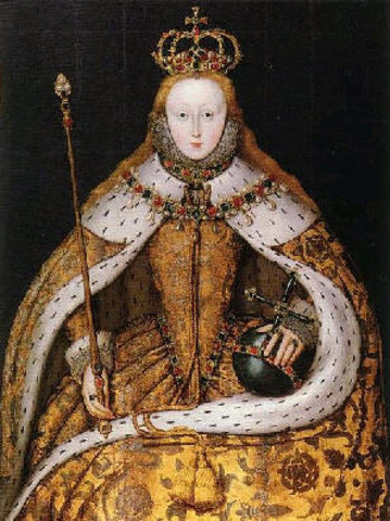 Coronation of Queen Elizabeth I.