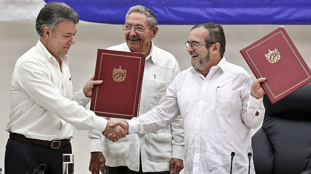 Diálogos de paz en la Habana Cuba