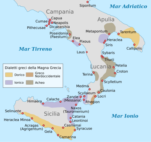 Greci nell'Italia meridionale