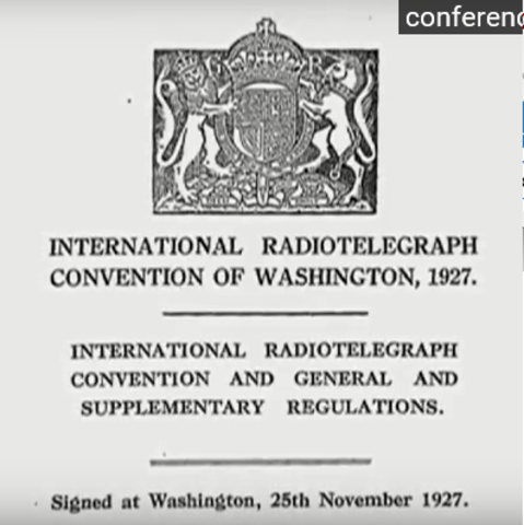 1927 Unión Internacional de Telecomunicaciones