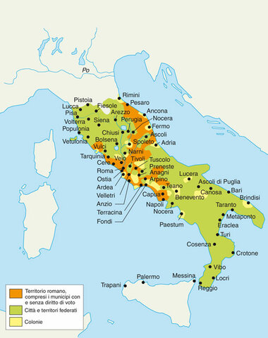 Diventa una colonia romana