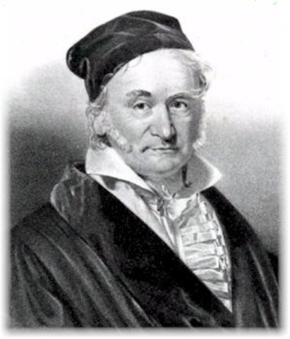 Johann Carl Friedrich Gauss (1777 d.C.)