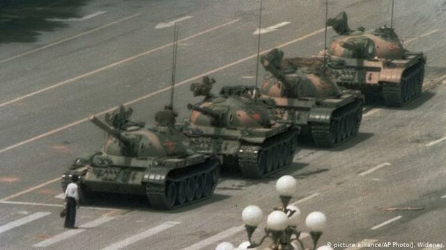 China's under martial law (Tienanmen Square Massacre)