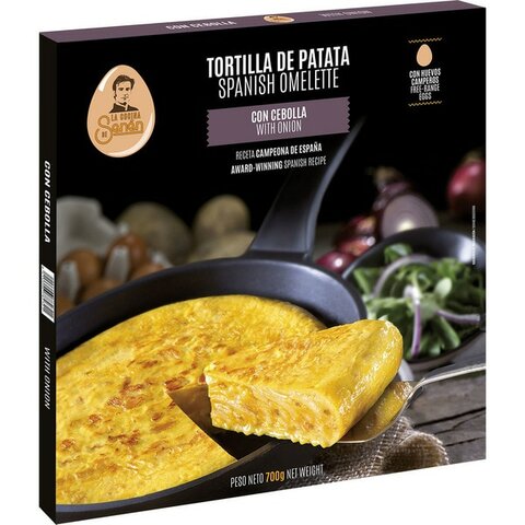Se crea la tortilla congelada