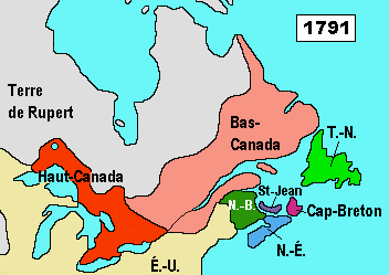 Haut-Canada et Bas-Canada
