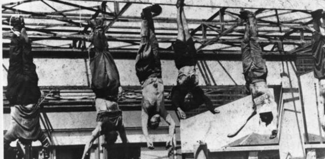 Ejecución de Mussolini