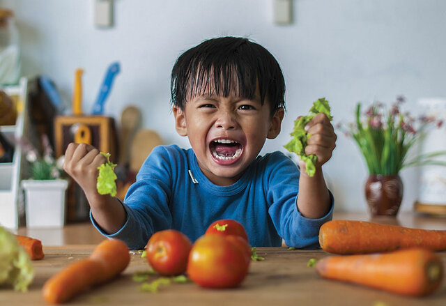 Temper tantrums/strong emotions