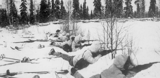 Ataque soviético a Finlandia.