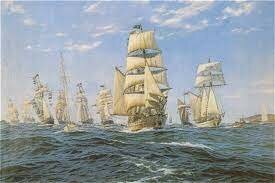 First fleet of 11 boats