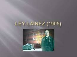 Ley Láinez Nº 4874