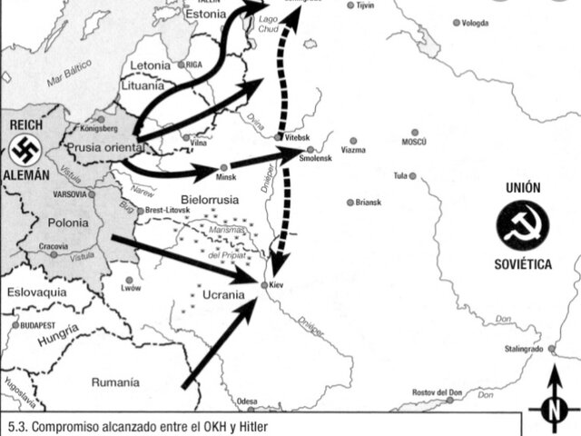 Hitler ataca a las URSS