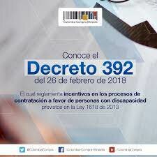 Decreto 392 del 26 de febrero de 2018.