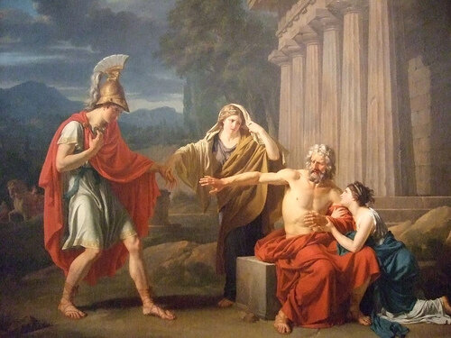 Approximate writing of Oedipus at Colonus