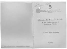 Sanción del Estatuto del Docente Privado