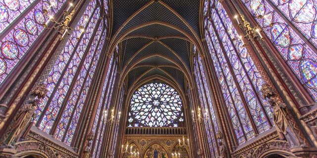 Santa Capilla de París. 1242-1248