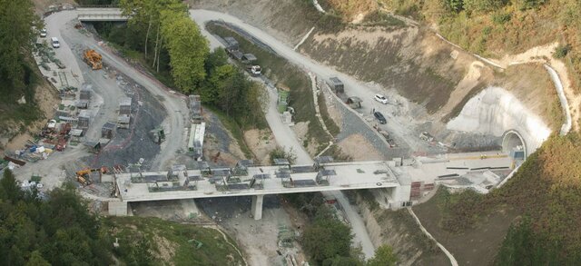 Comienzo del estudio geográfico para las obras del TAV.