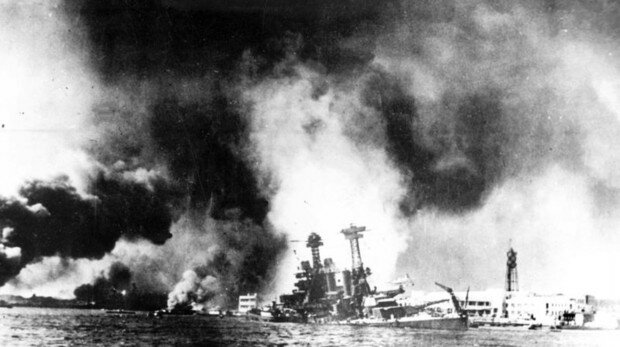 Japón ataca Pearl harbor