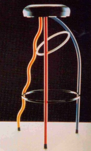 Silla Duplex Tricolor 1980