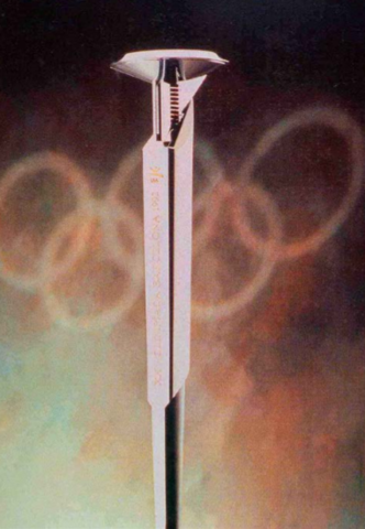 La antorcha Olinpica de Barcelona’92