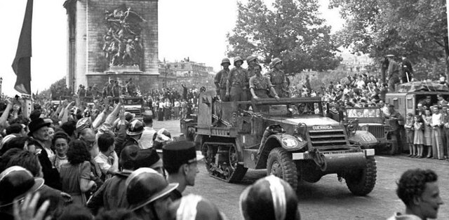 Liberación de Francia y el paso del RIN