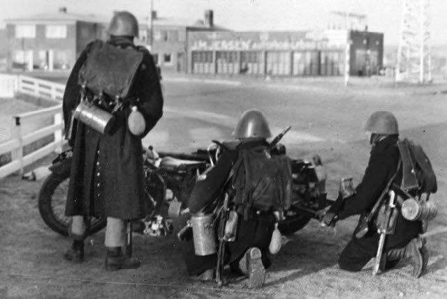 Tyskland okkuperer Danmark