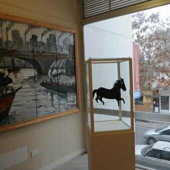 Ubicación actual de la veleta del caballito