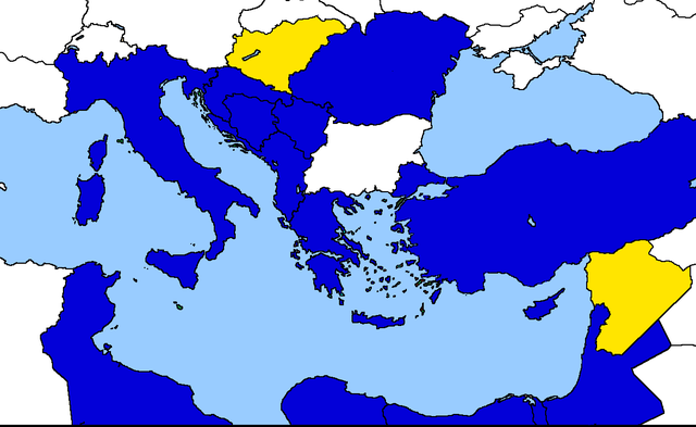 Entrata dell'Ungheria e della Siria nella Comunità Economica Mediterranea