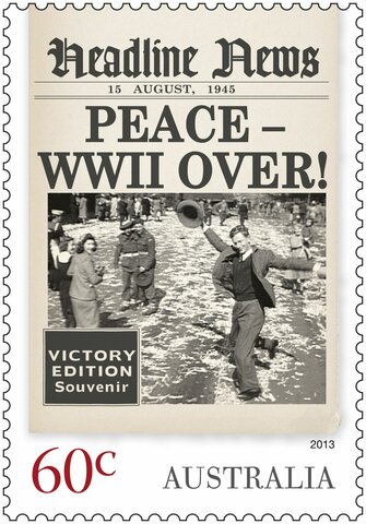 WWII ends