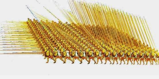 nuovo esercito La Falange macedone