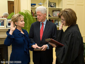 Hilary Clinton Appointed U.S. Secretary of State