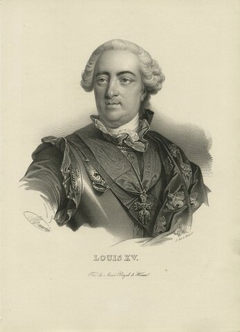 Louis XV Dies