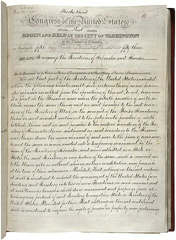 The Kansas Nebraska Act