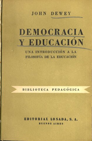 Democracia y Educación