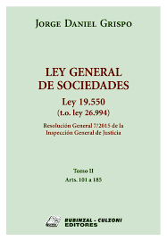 Ley N° 19.550 Ley de Sociedades